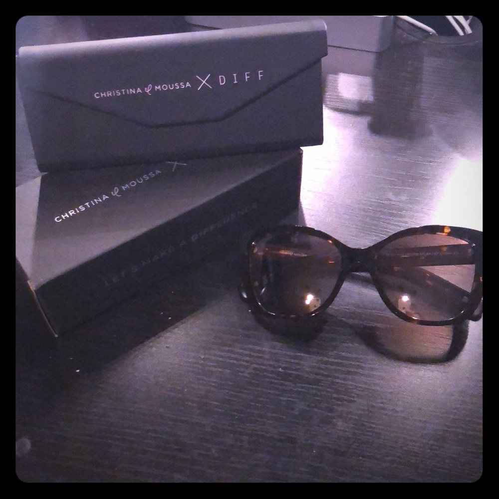 Christina el Moussa X Diff sunglasses